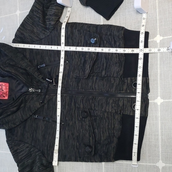 Vintage DEEP Thick Jacket with faux fur neck lining (lined inner), Size S/M - Picture 16 of 16